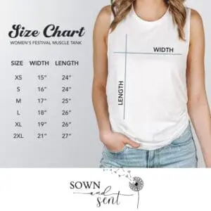 Be Strong and Courageous Women's Tank - Image 4