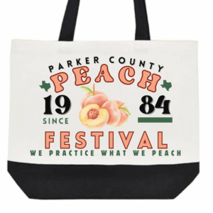 Peach Festival Tote Bag