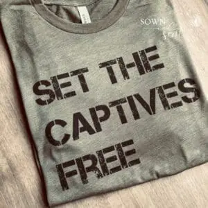 Set The Captives Free Tshirt - Image 2