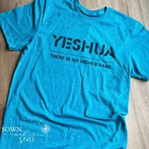 Yeshua - There Is No Higher Name Tshirt