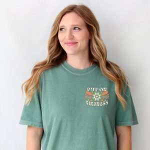 Put On kindness women's Christian shirt